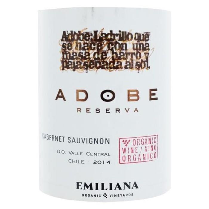 Adobe Cabernet Sauvignon Bio 2014 - Vin rouge x1