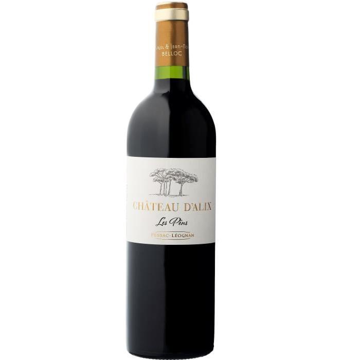 Château D'Alix Les Pins Pessac Léognan 2014 - Vin rouge