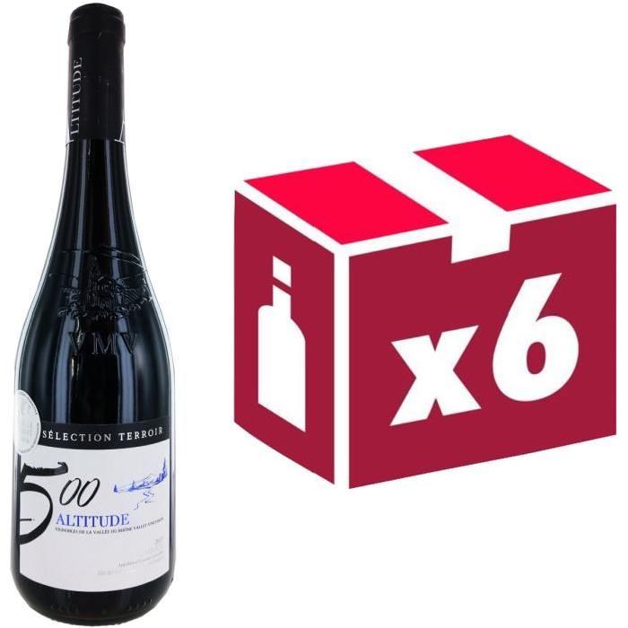 Altitude 500 AOC Ventoux 2013 - Vin rouge x6