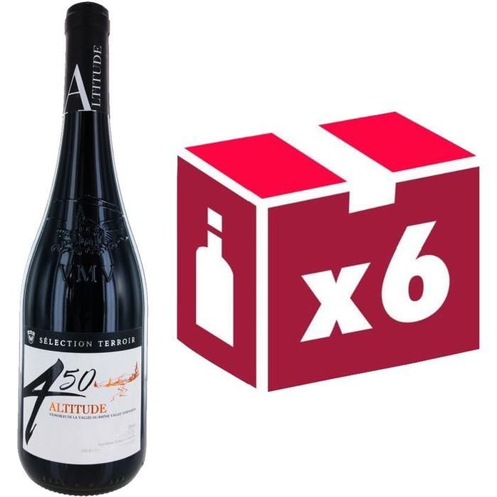 Altitude 450 AOC Ventoux 2014 - Vin rouge x6