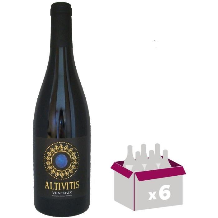 VENTOUX 2015 Altivitis Vin du Rhône - Rouge - 75cl - AOC x 6