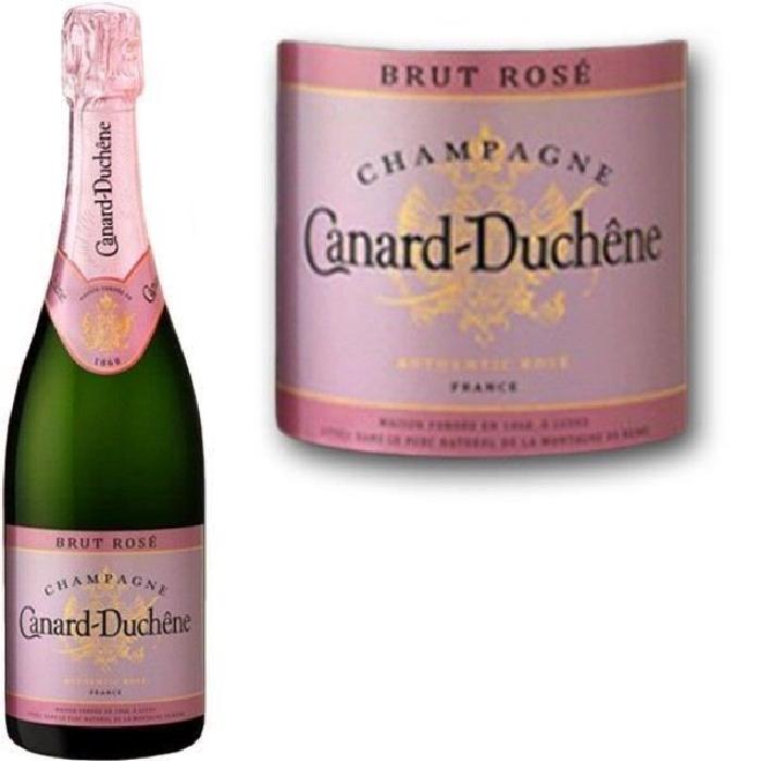 12 x Champagne Canard Duchene Authentic Brut Rosé x12