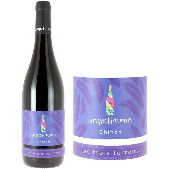 Domaine Angeliaume Les Trois Terroirs Chinon rouge 2015