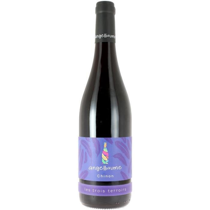 Domaine Angeliaume Les Trois Terroirs Chinon rouge 2015