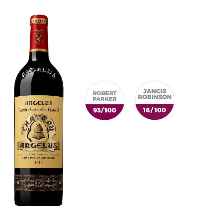 CHÂTEAU ANGELUS 2014 St Émilion Grand Cru Vin de Bordeaux - Rouge - 75 cl