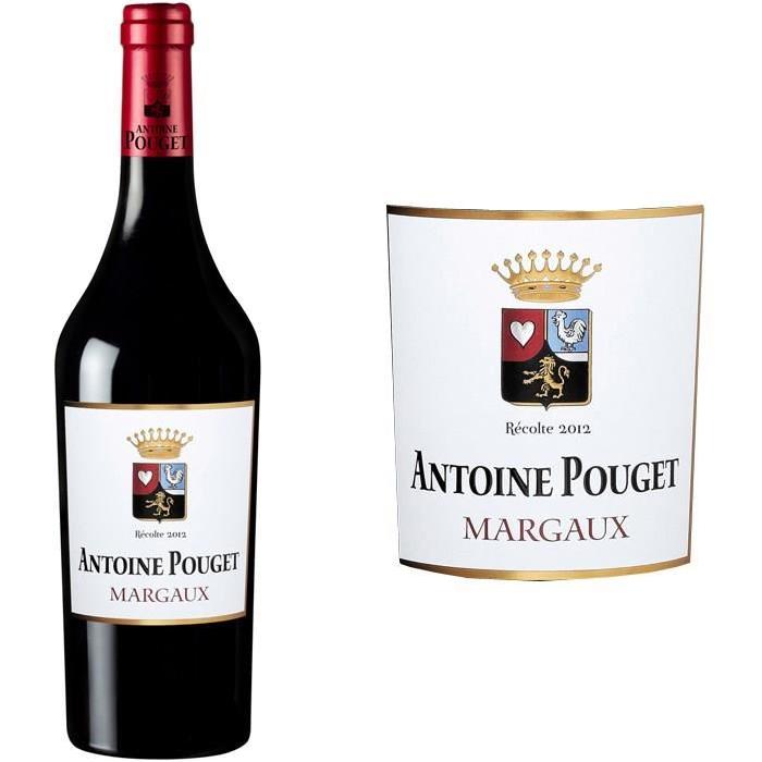 Antoine Pouget Margaux Second Vin 2012 - Vin ro...