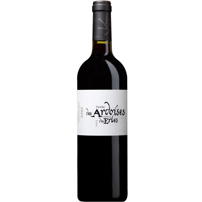 Château des Erles Cuvées des Ardoises AOP Fitou 2013 - Vin rouge