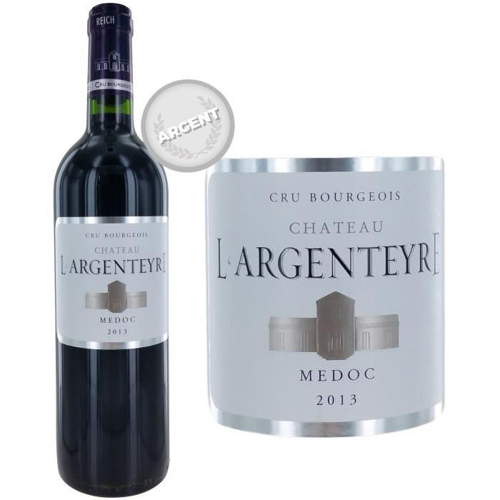 Château l'Argenteyre Médoc Cru Bourgeois Grand Vin de Bordeaux 2013 - Vin rouge