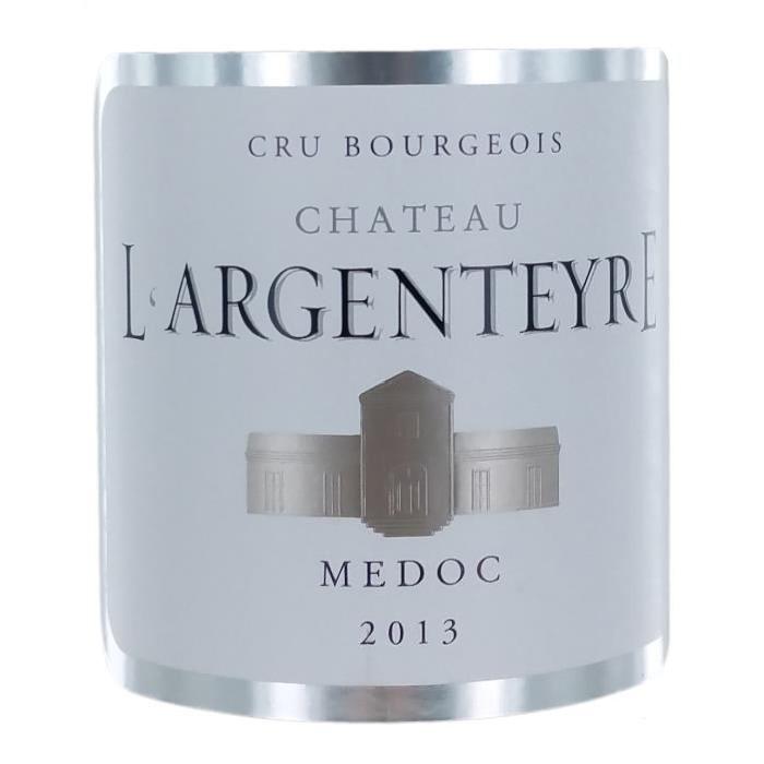 Château l'Argenteyre Médoc Cru Bourgeois Grand Vin de Bordeaux 2013 - Vin rouge