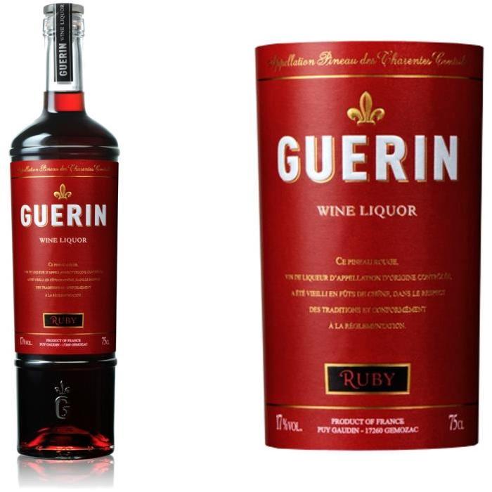 Pineau Guerin Ruby Rouge  17° 75 cl