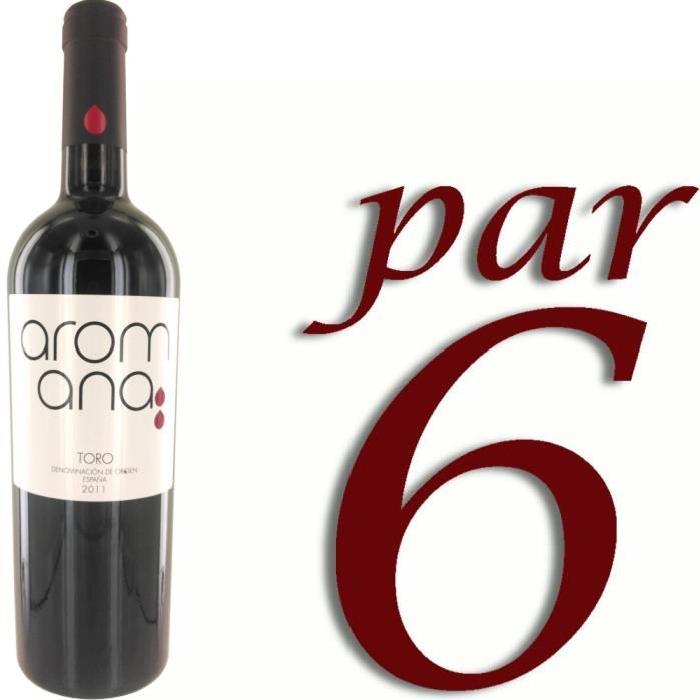 Aromana 2011 DO Toro Espagne vin rouge x6