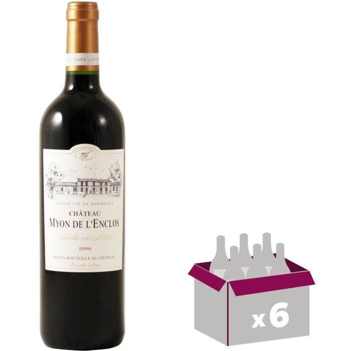 CHÂTEAU MYON DE L'ENCLOS Moulis 2006 - Rouge - 75 cl x6