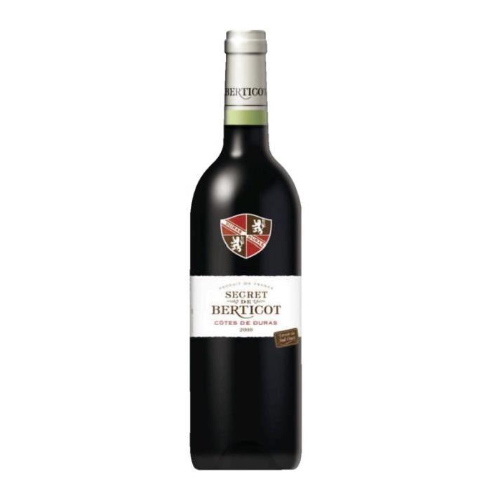 Côtes de Duras Secret Berticot Vin du Sud Ouest - Rouge - 75 cl