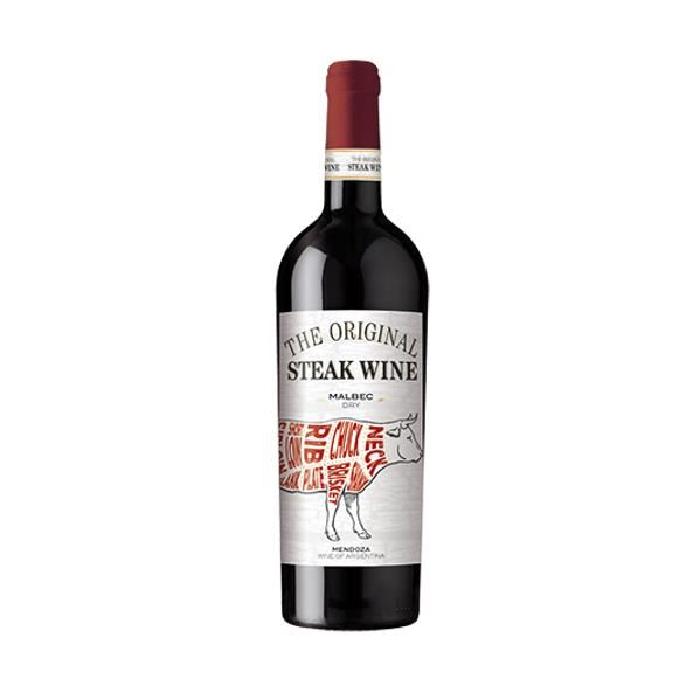 THE ORIGINAL STEAK WINE Malbec Vin d'Argentine - Rouge - 75 cl