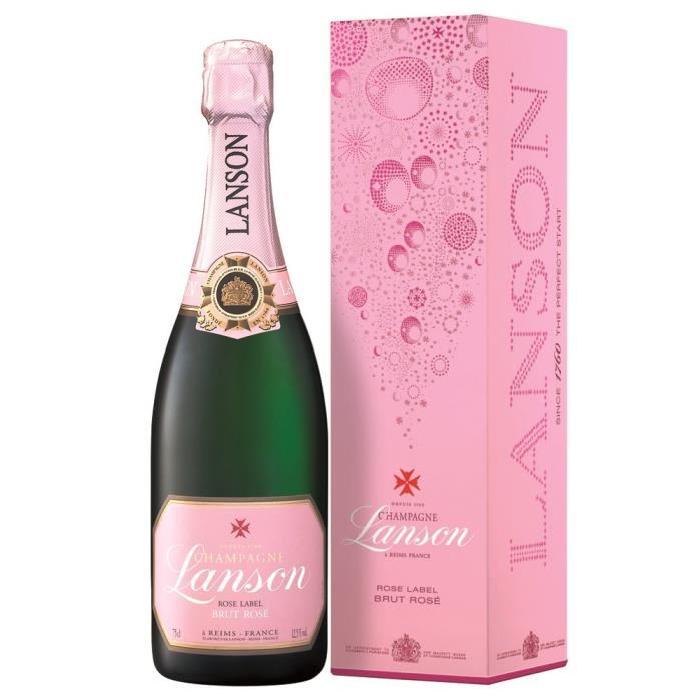 Champagne Rosé Lanson x1