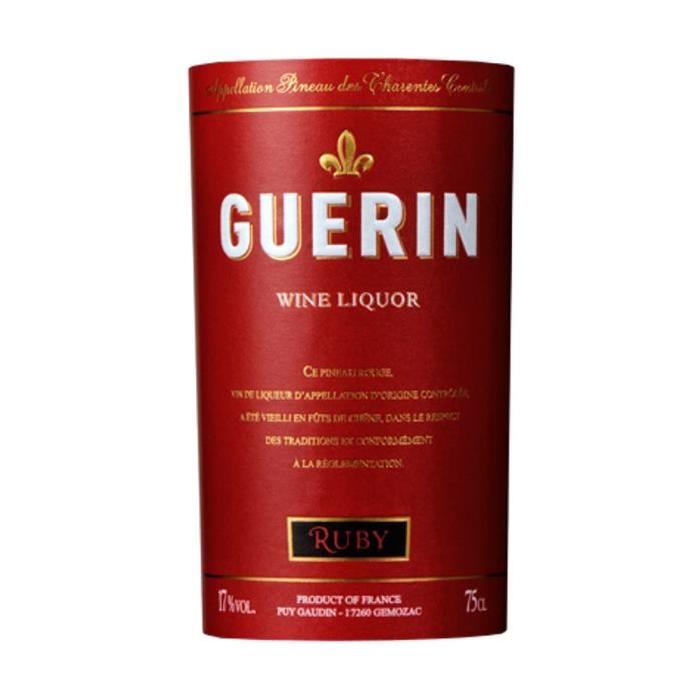 Pineau Guerin Ruby Rouge  17° 75 cl