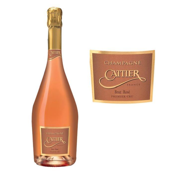 Champagne Cattier 1er Cru Brut Rosé x1