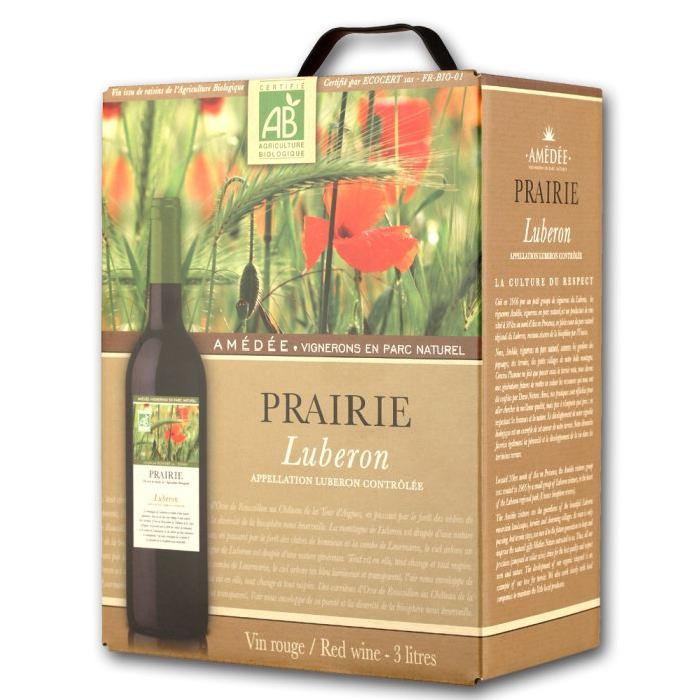 Prairie Syrah - Grenache Luberon rouge BIB 3L