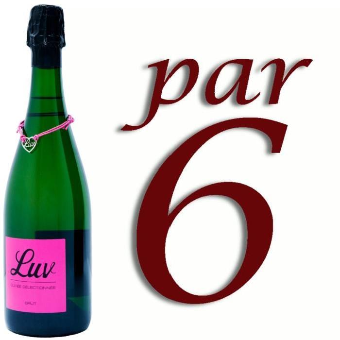 LUV by Champagne Emond avec 1 bracelet offert! x6