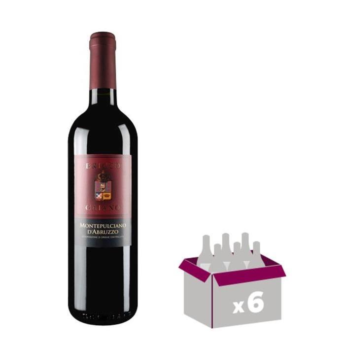 BRICCO GAIANO Montepulciano d'abruzzo Vin d'Italie - Rouge - 75 cl x 6