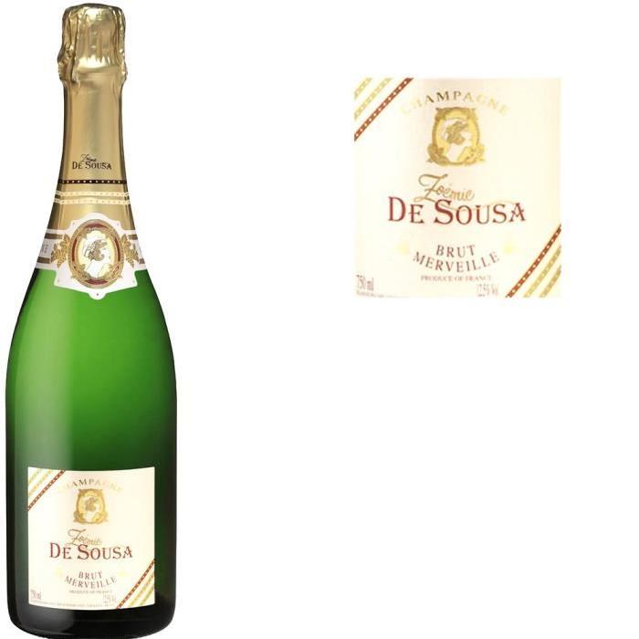 Champagne De Sousa Brut Merveille x1