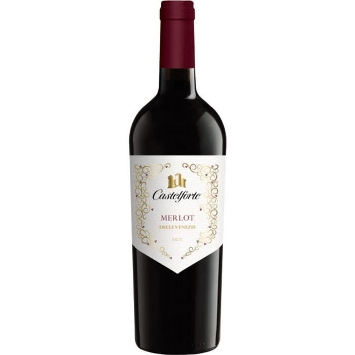 CASTELFORTE Merlot Vin d'Italie - Rouge - 75 cl