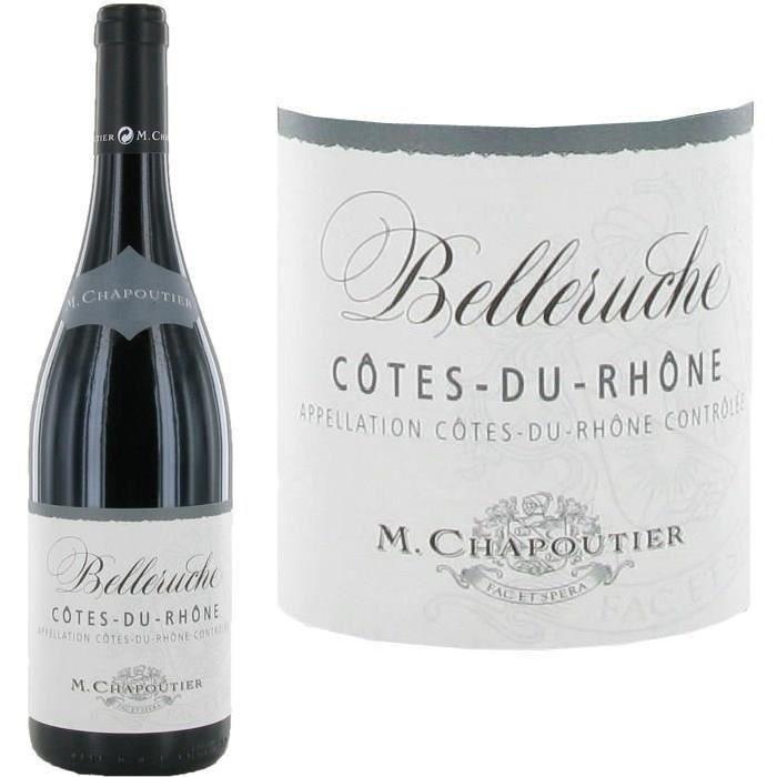 M. Chapoutier Belleruche Côtes du Rhône 2016 - Vin rouge