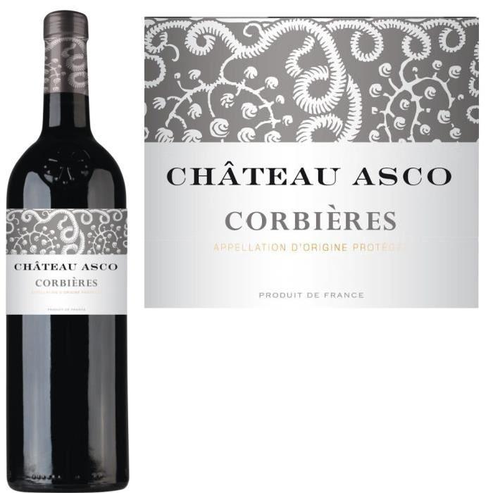 CHÂTEAU ASSO 2015 Corbieres Vin de Provence - Rouge - 75 cl - AOP
