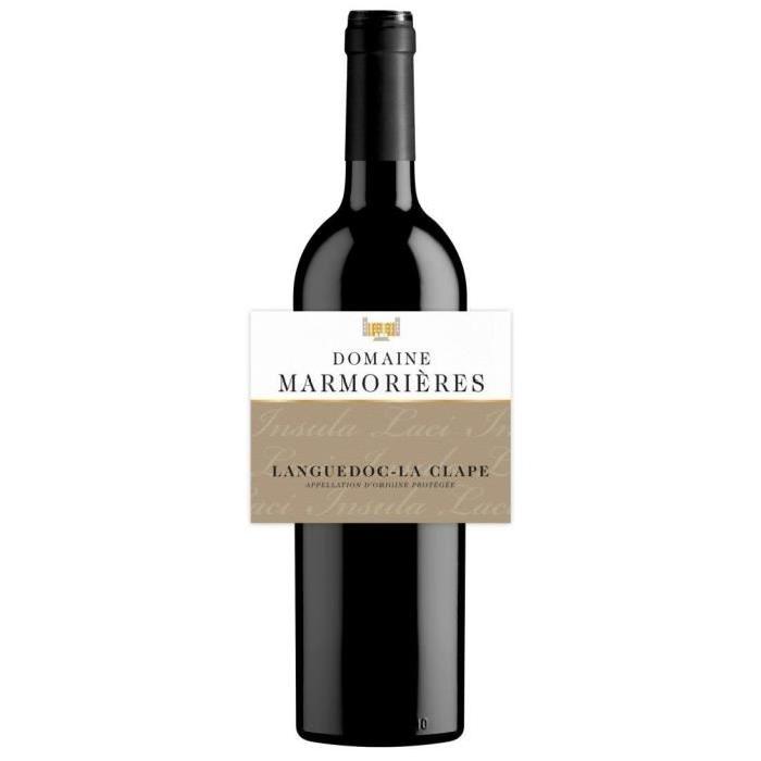 Domaine Marmorieres 2015 La Clape Domaine Vin du Languedoc - Rouge - 75 cl - AOP