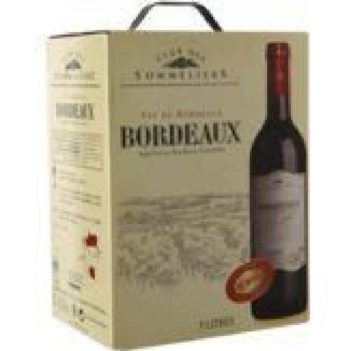 Bordeaux Club des Sommeliers - Vin de Bordeaux - Rouge - Bib 5 L