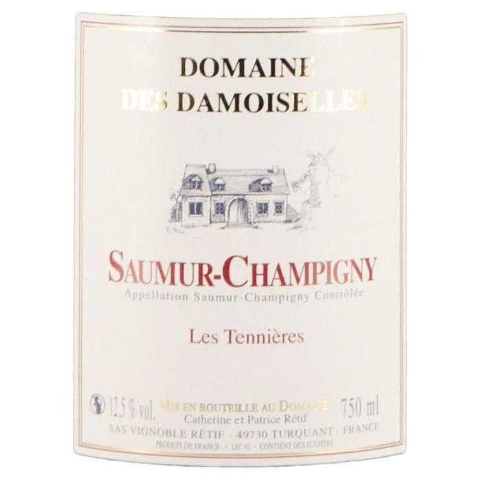 Domaine des Damoiselles Saumur Champigny Maine et Loire 2016 - Vin rouge