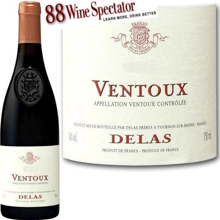 Ventoux Delas 2014 - Vin rouge x1